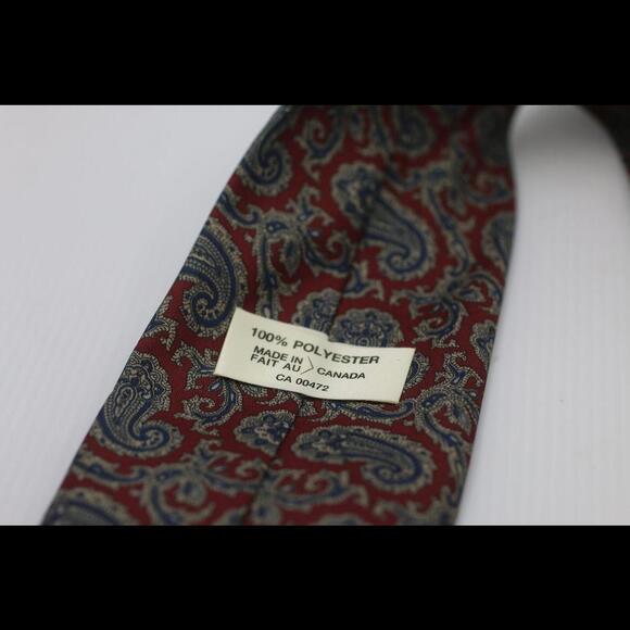 Polyester tie made in Canada CA 00472 - Picture 4 of 5